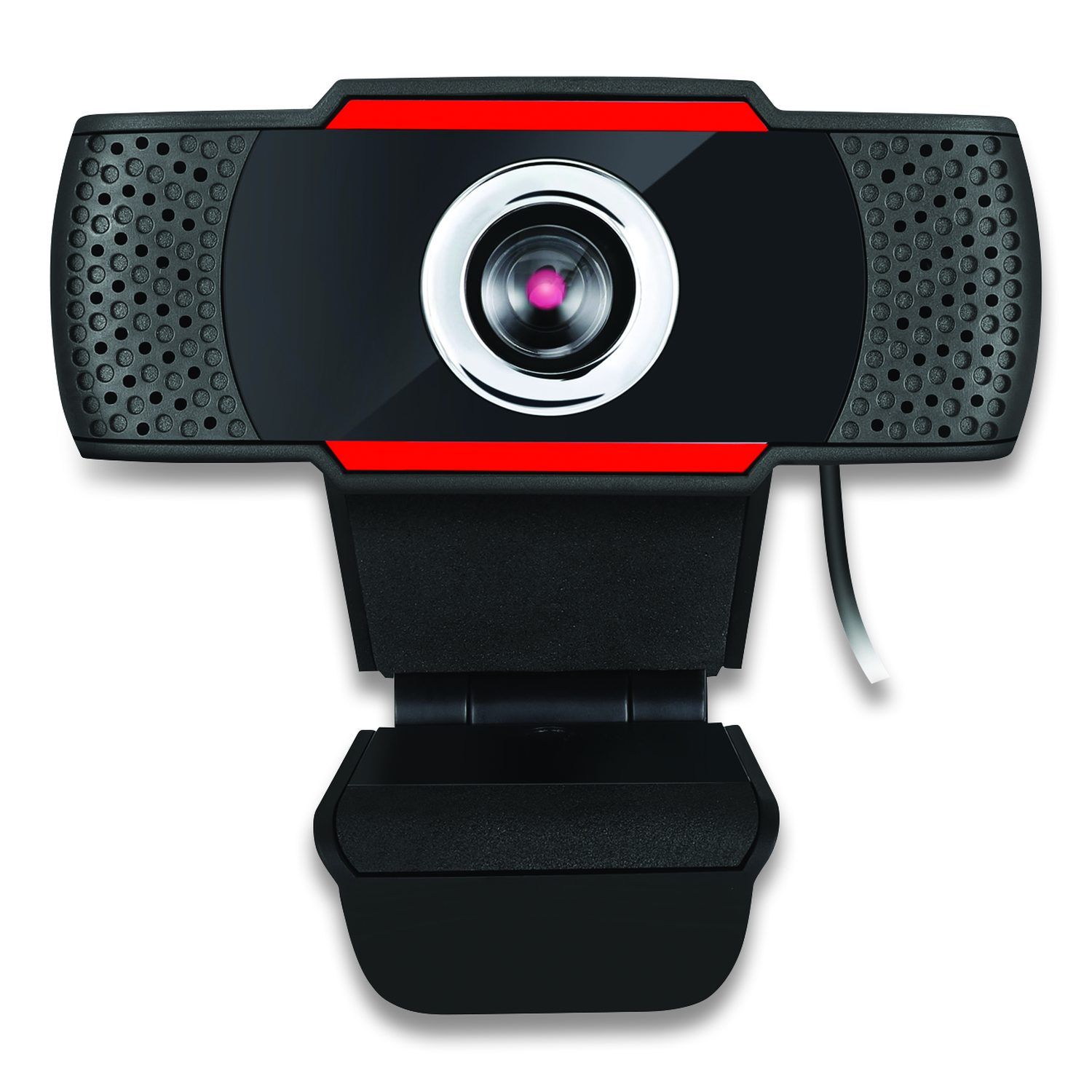 Adesso Inc CyberTrack H3 720P HD USB Webcam with Microphone, 1280 pixels x 720 pixels, 1.3 Mpixels, Black