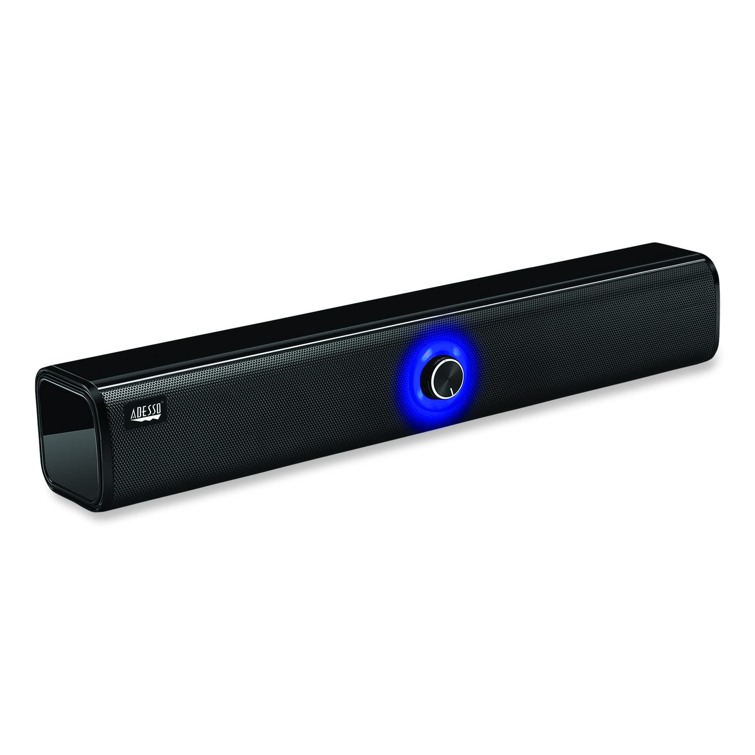 Adesso Inc Wireless Multimedia Soundbar Speaker 20W Xtream S6, 3.5 mm/ Bluetooth/USB, Black