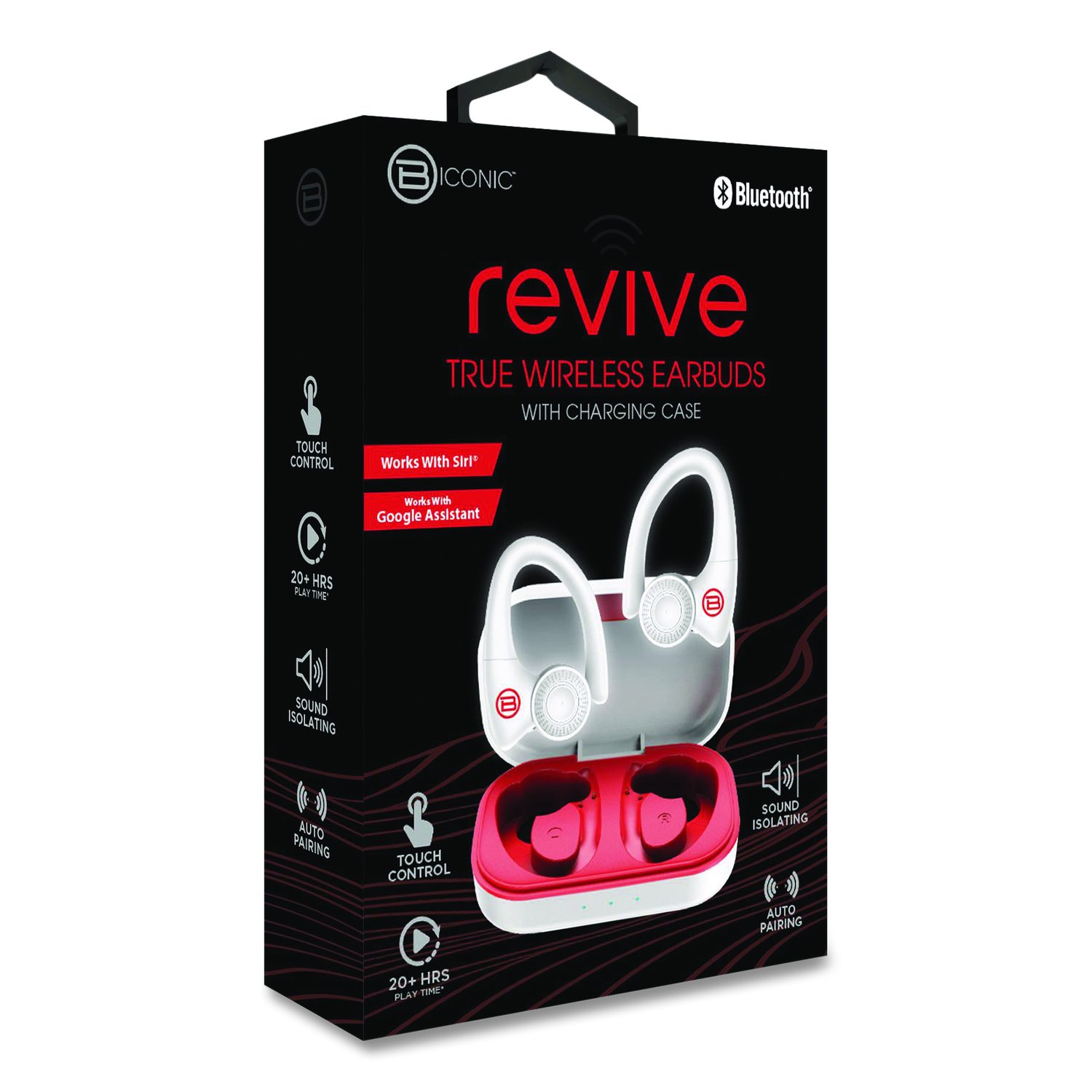 Bytech Bluetooth Sports Earbuds, White