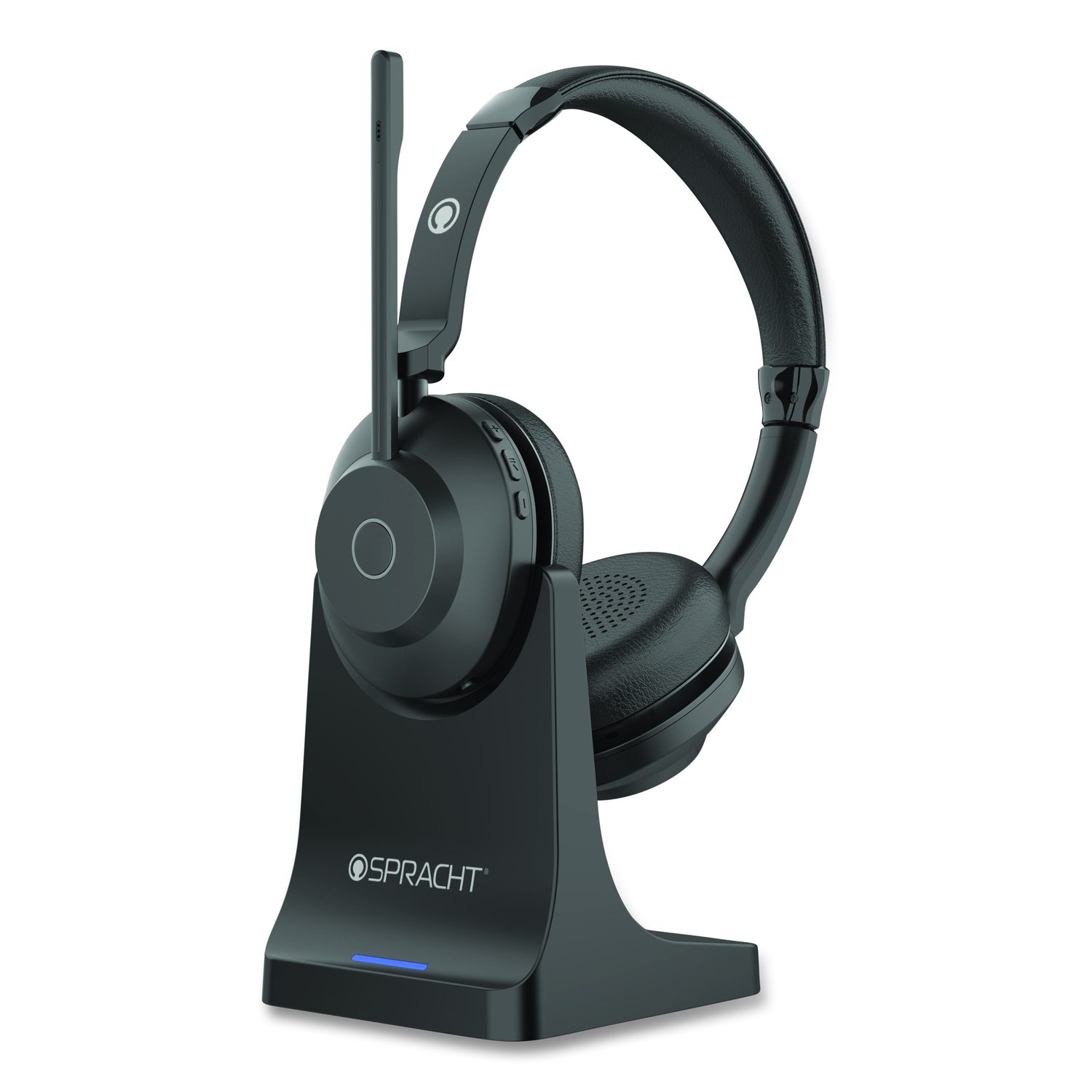 Spracht Blues Combo Binaural Headset, Over The Ear, Black